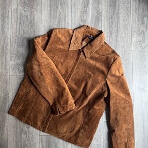 Brown Suede Jacket